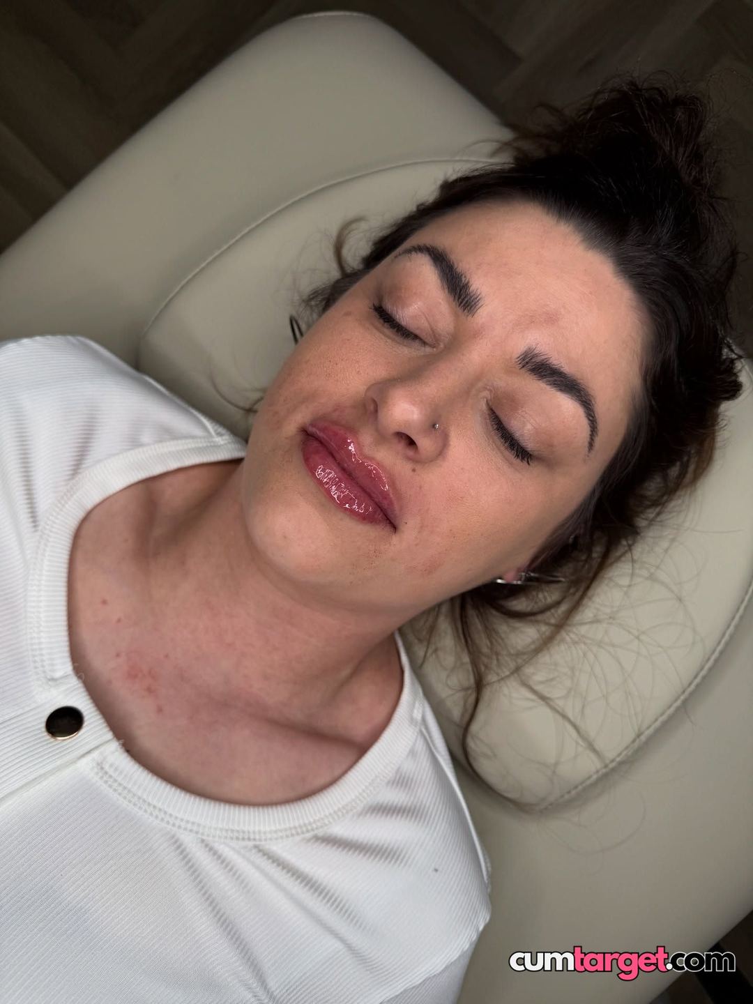 Spray on Relaxed Woman Resting