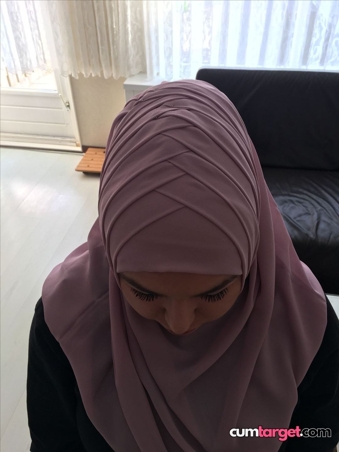 Wait for you Woman Wearing Hijab Indoors