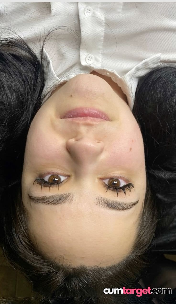 Waiting for Cum Close-up Portrait of Woman