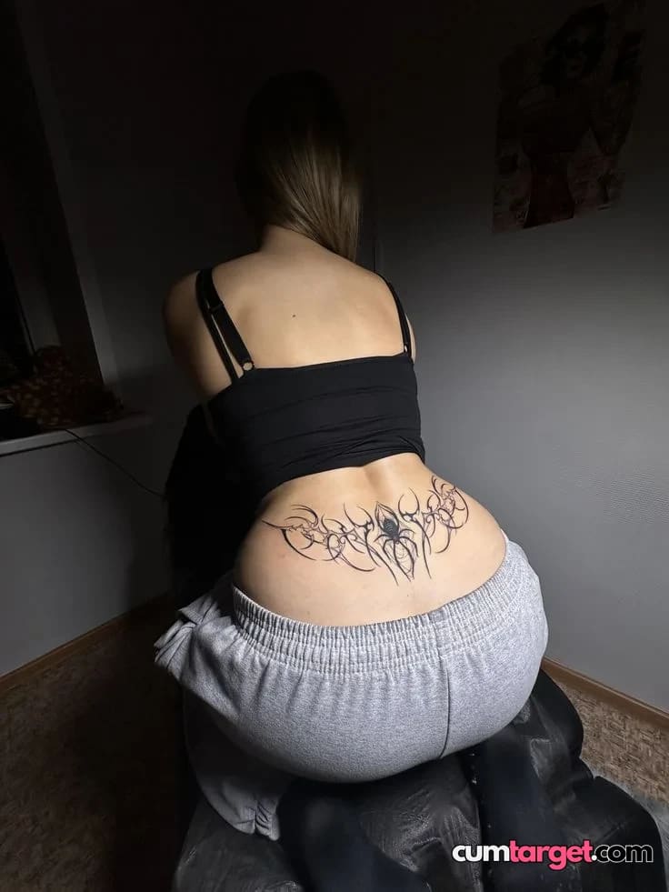 Wait for you Back Tattoo and Casual Wear