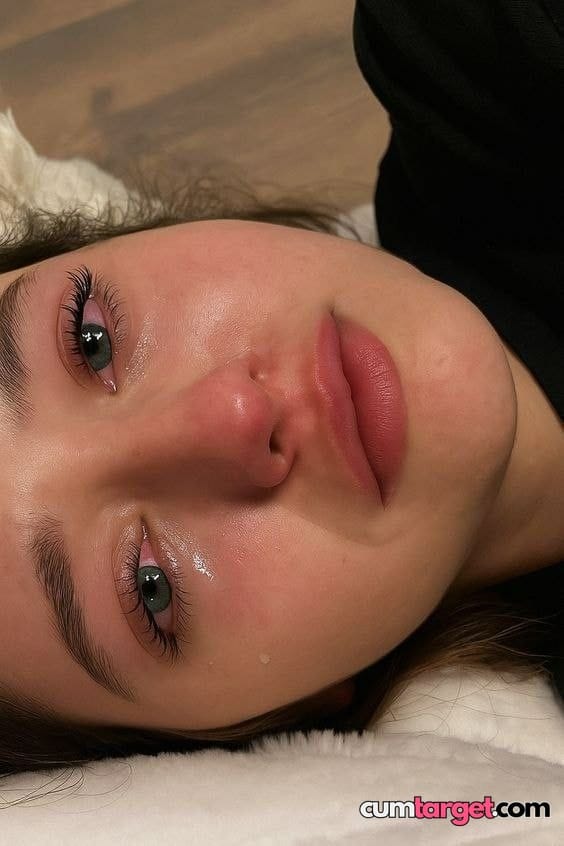 Cum On Close-up Emotional Face