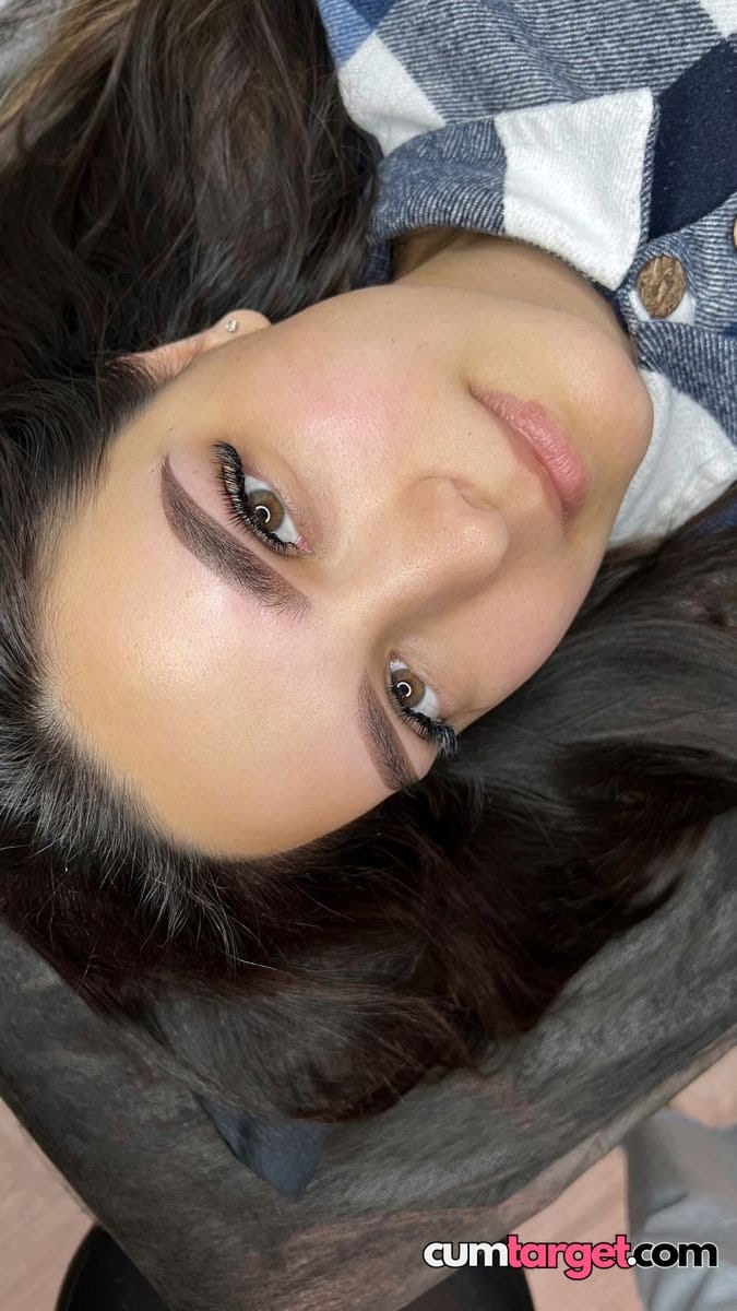Spray on Close-up of Woman Lying Down