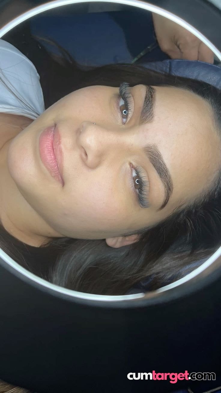 Spray on Close-up of Woman's Face