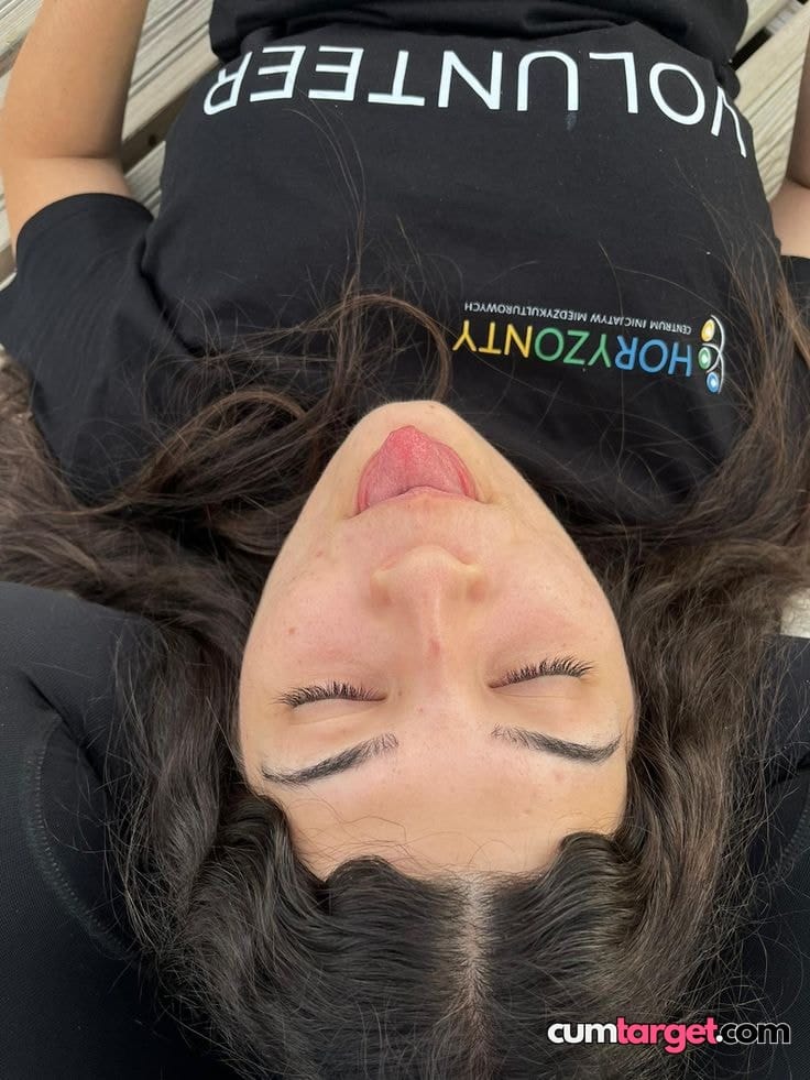 Cum On Playful Woman Lying Down