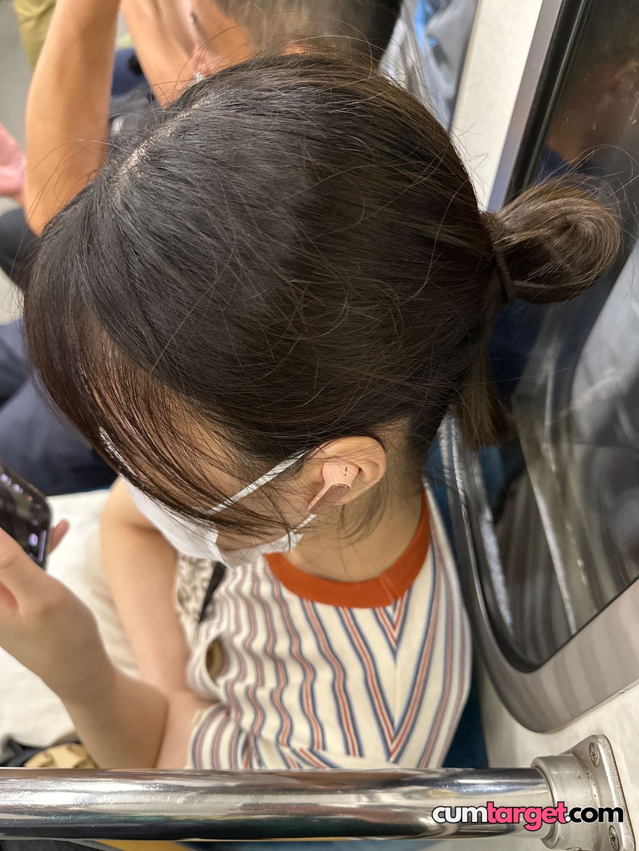 Spray on Woman on Public Transport