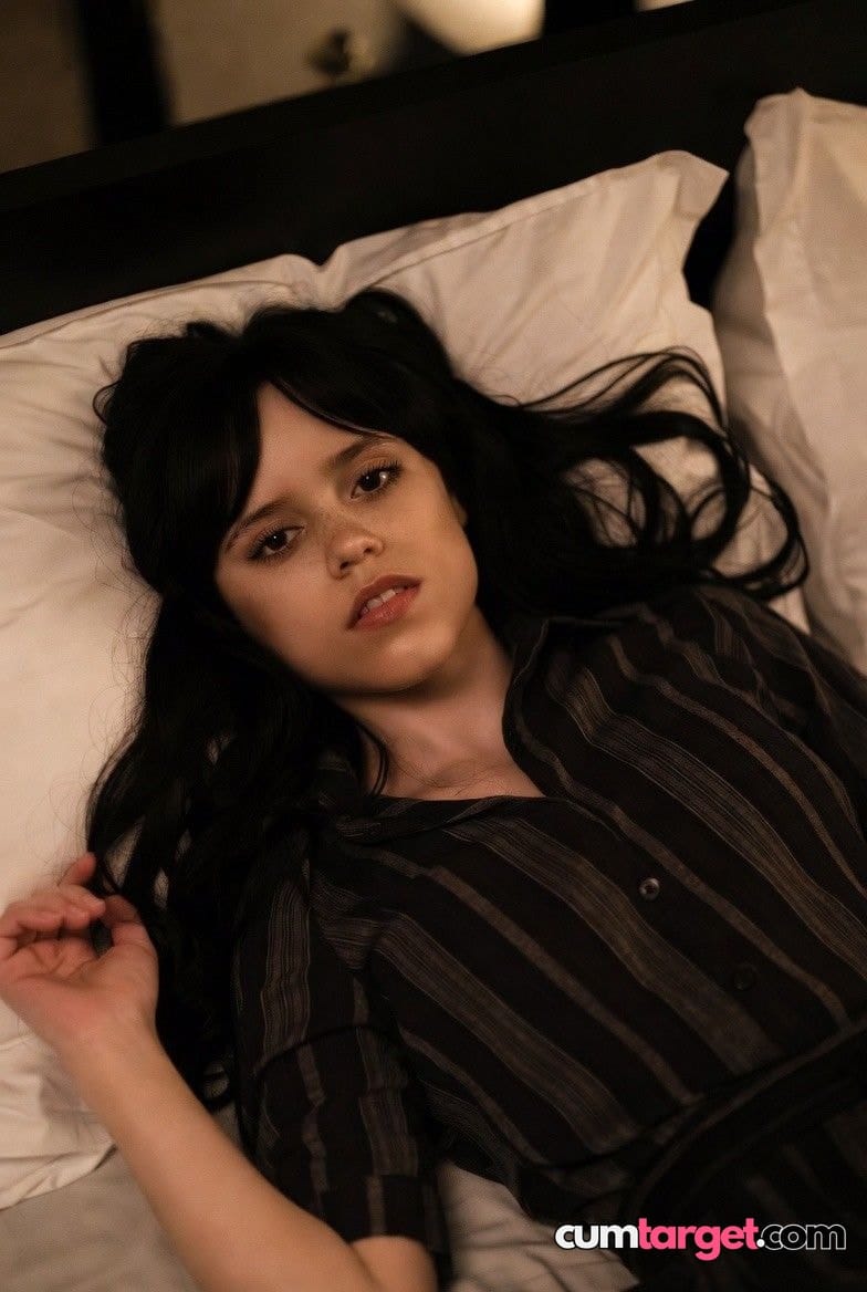 Cum Target Woman Relaxing on Bed