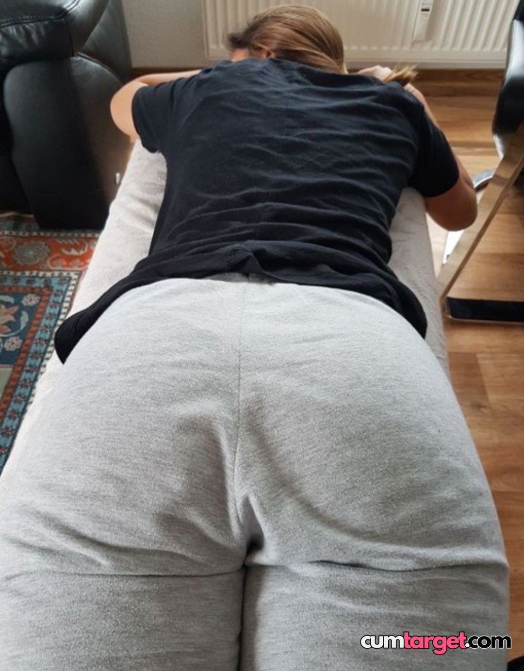 Target Person Lying Face Down