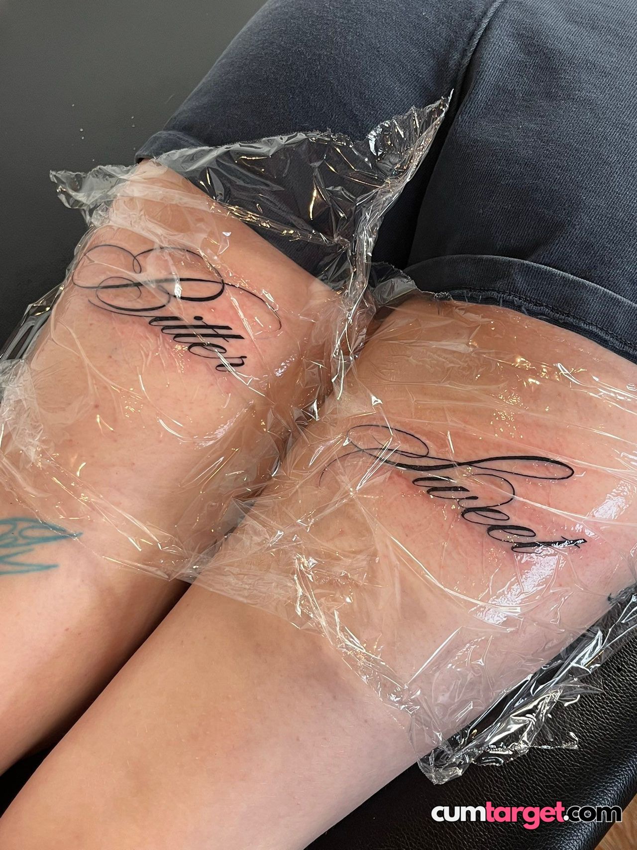 Target Fresh Script Tattoos