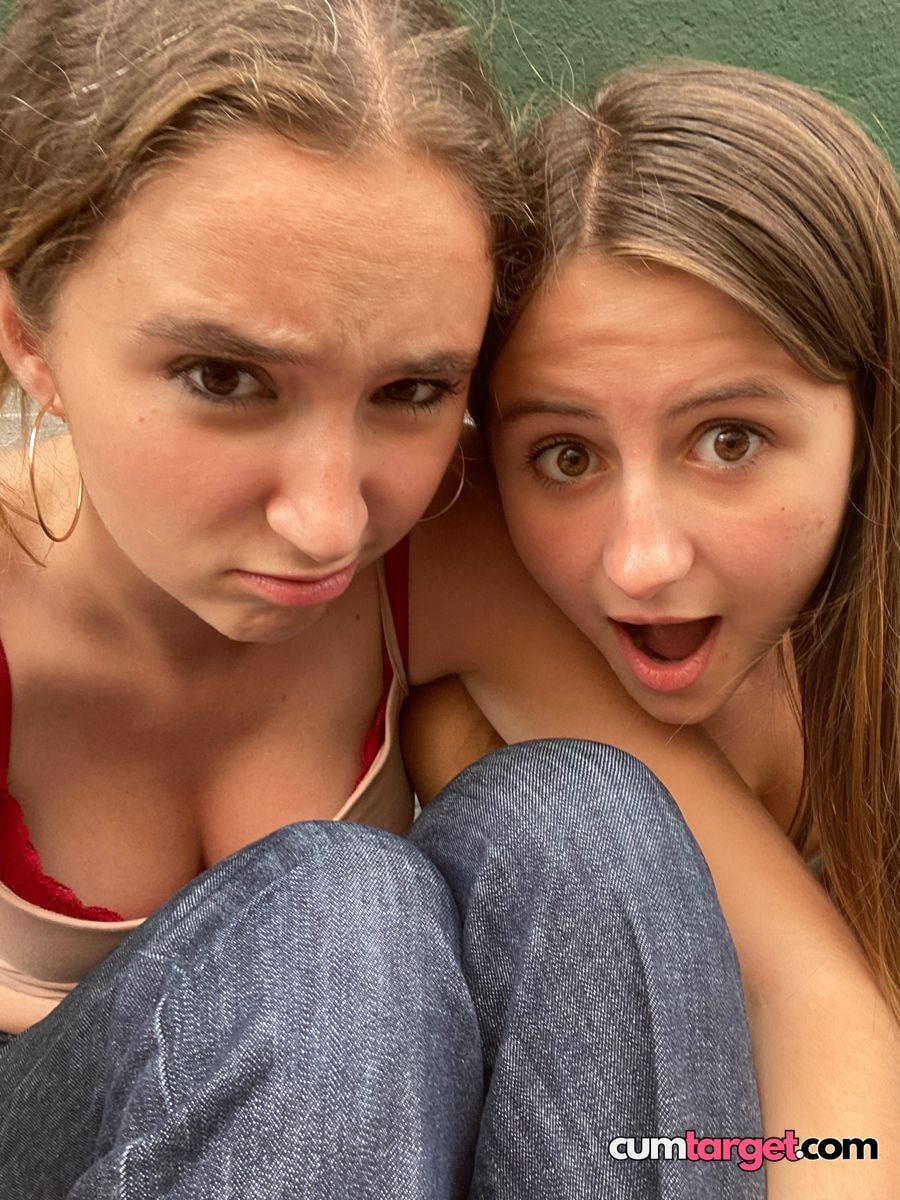 Cum On Two Girls Showing Emotions