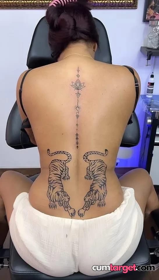 Waiting for Cum Back Tattoo Art
