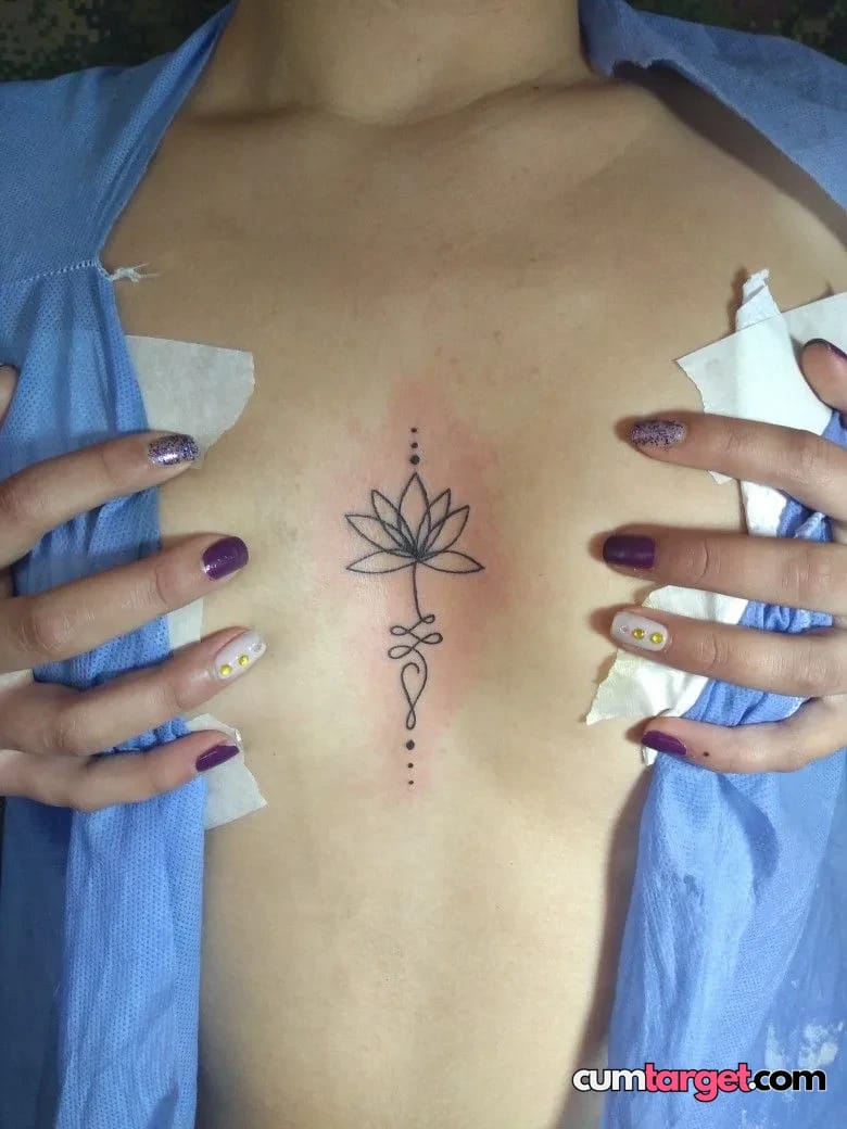 Cum Target Lotus Tattoo Reveal