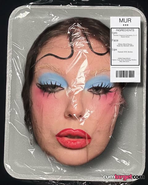 Waiting for Cum Packaged Face Art