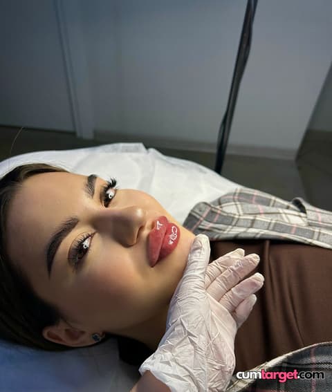 Wait for you Woman Receiving Facial Treatment