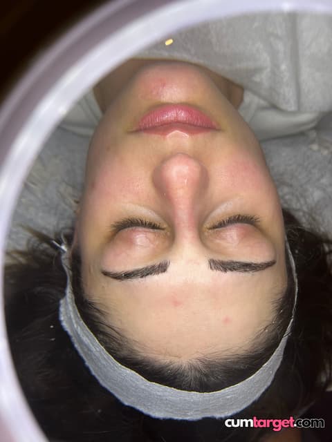 Waiting for Cum Close-up of Relaxed Face