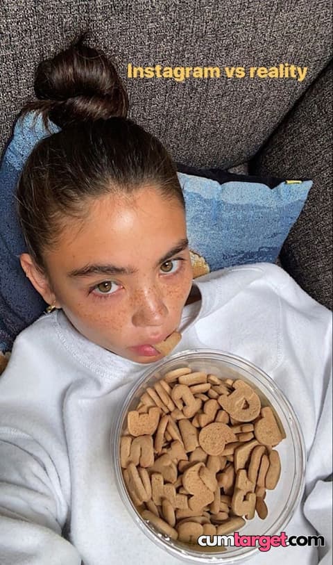 Waiting for Cum Casual Snack Time Selfie