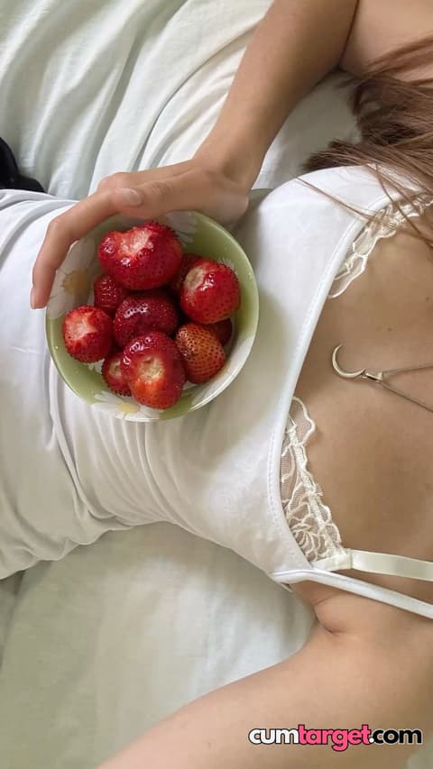 Target Relaxing with Strawberries