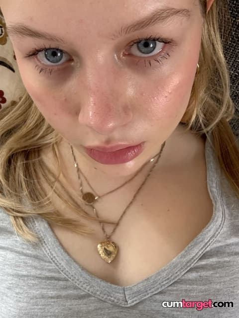 Waiting for Cum Close-up of Woman's Face