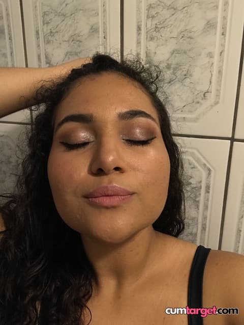 Target Relaxed Woman with Closed Eyes