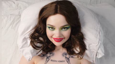 Wait for cum tongue out