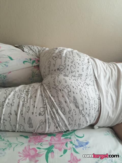 Cum On Person lying on bed