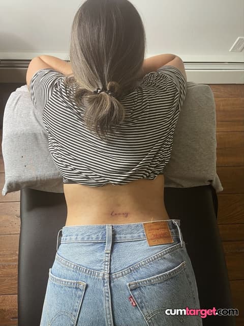 Target Person Leaning on Table