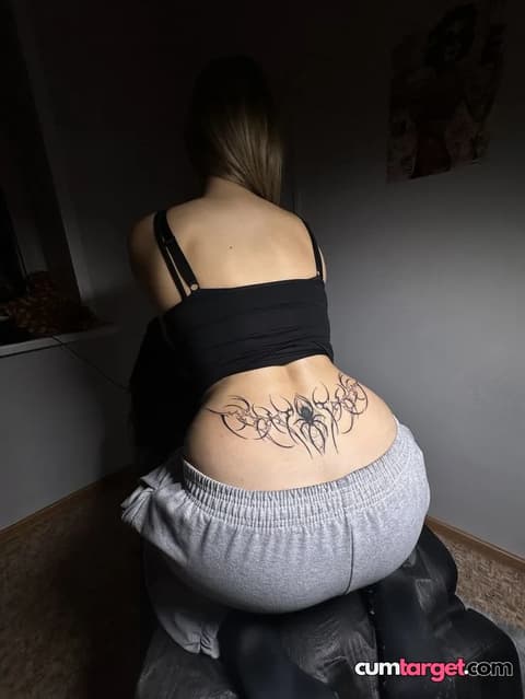 Wait for you Back Tattoo and Casual Wear