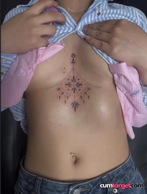 Spray on Chest Tattoo Reveal