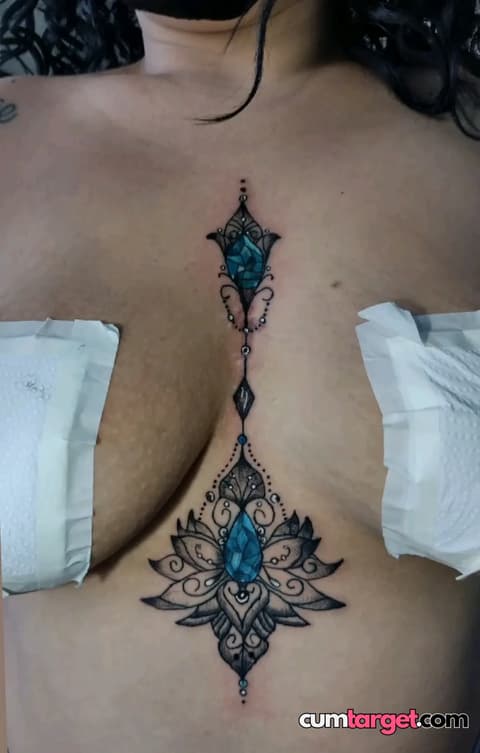 Target Intricate Chest Tattoo