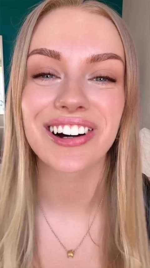 Smiling Woman Close-Up