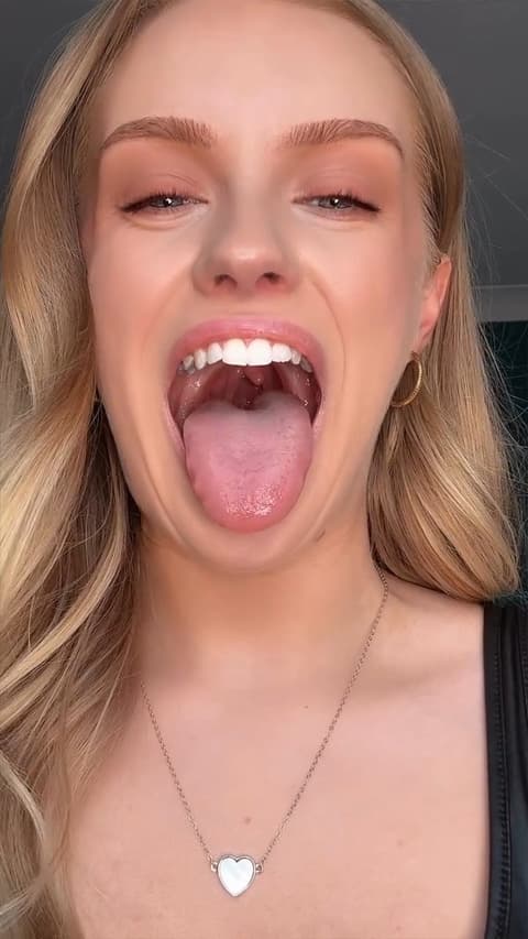 Playful Tongue Out Pose