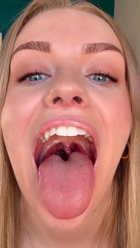 Close-up Tongue Out