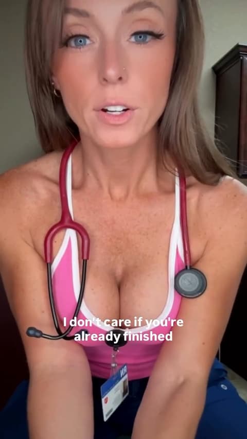 Nurse Speaking to Camera