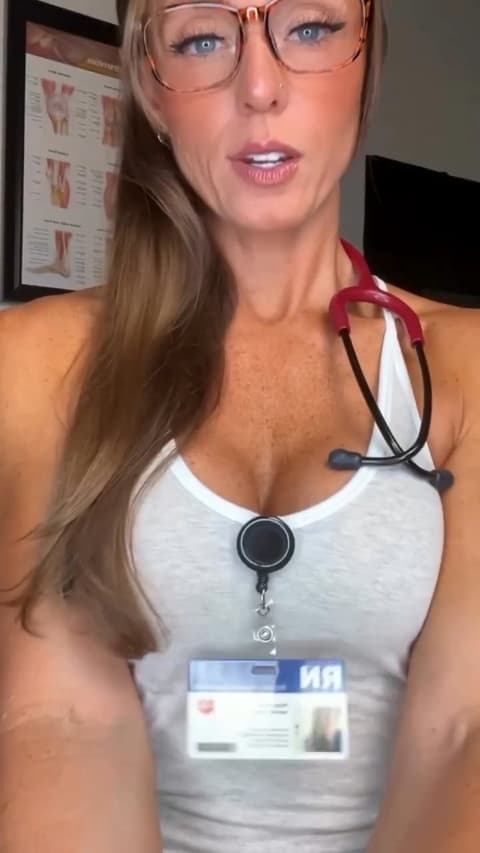 Healthcare Worker in Casual Wear