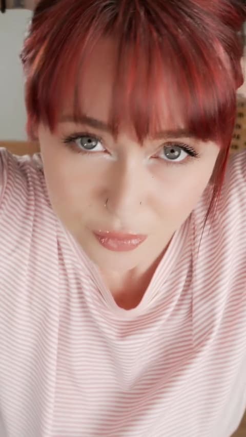 Cum On Close-Up Portrait of Woman