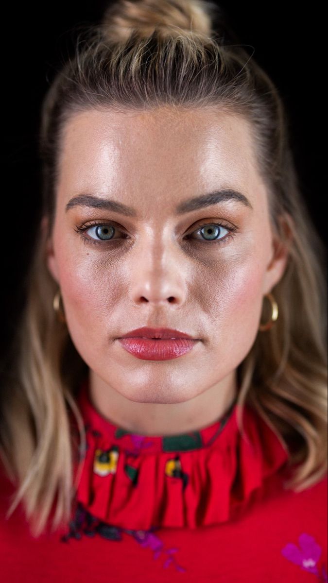 Intense Close-Up Portrait