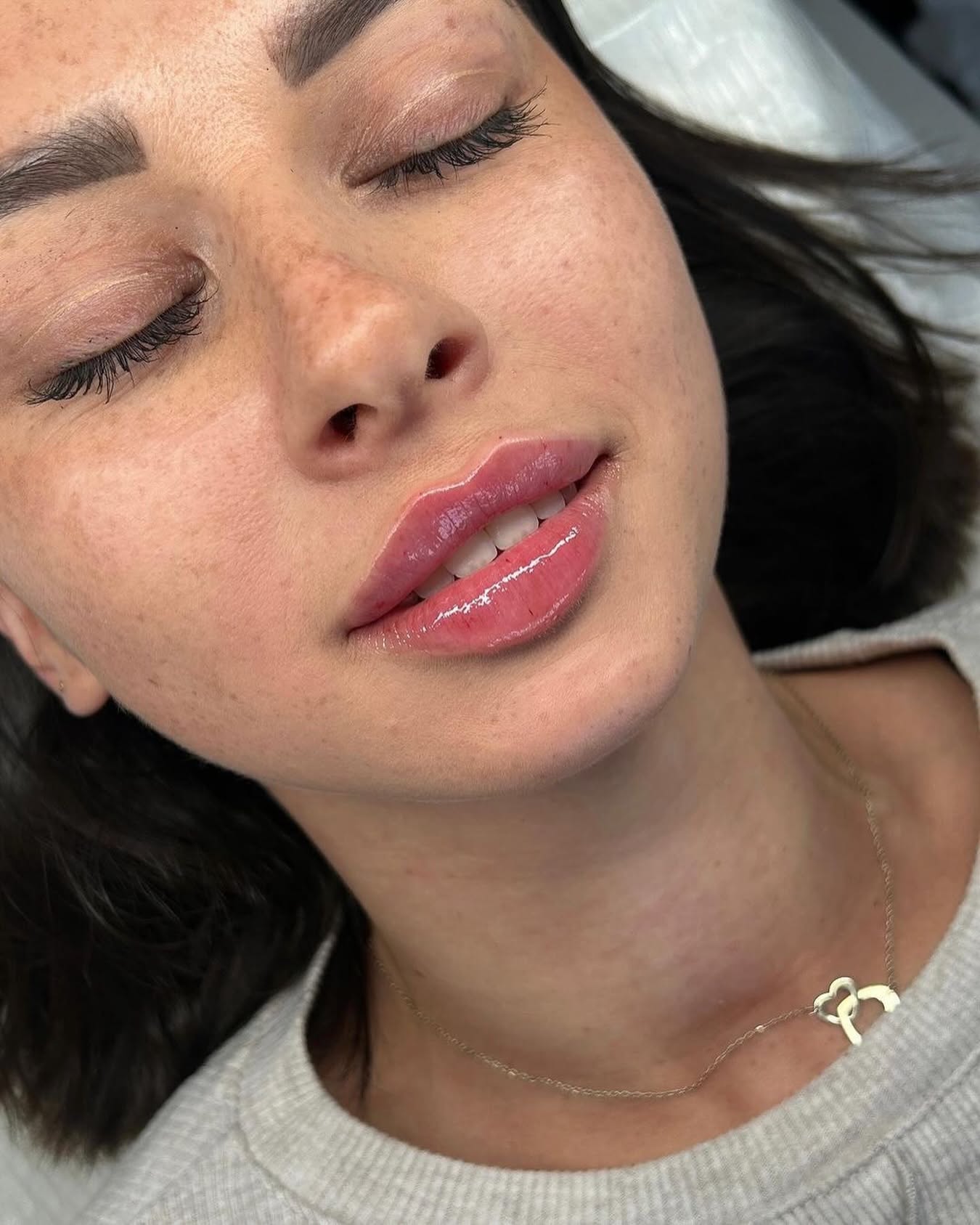 Close-up of Relaxed Woman