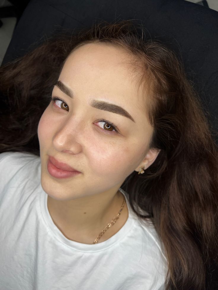 Relaxed Woman Lying Down