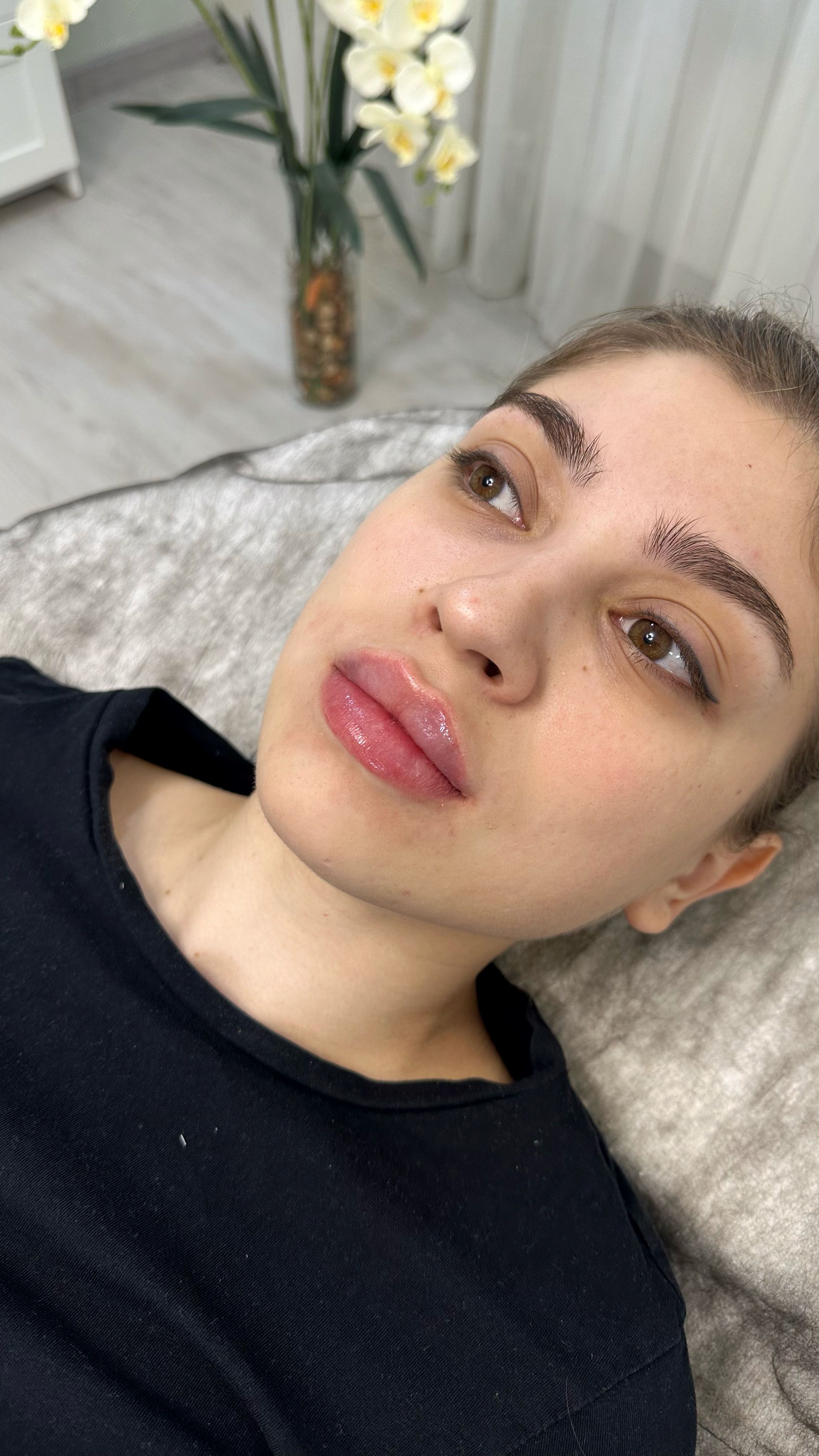 Relaxed Woman Lying Down