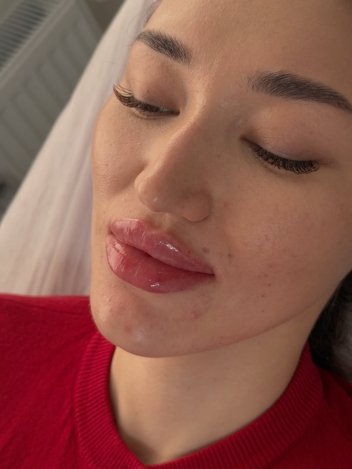 Close-up of Woman's Face