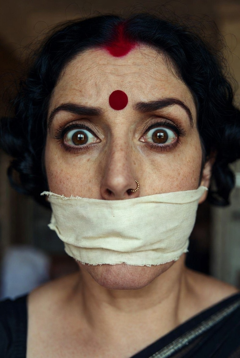 Wait for cum Cum target Woman with Covered Mouth