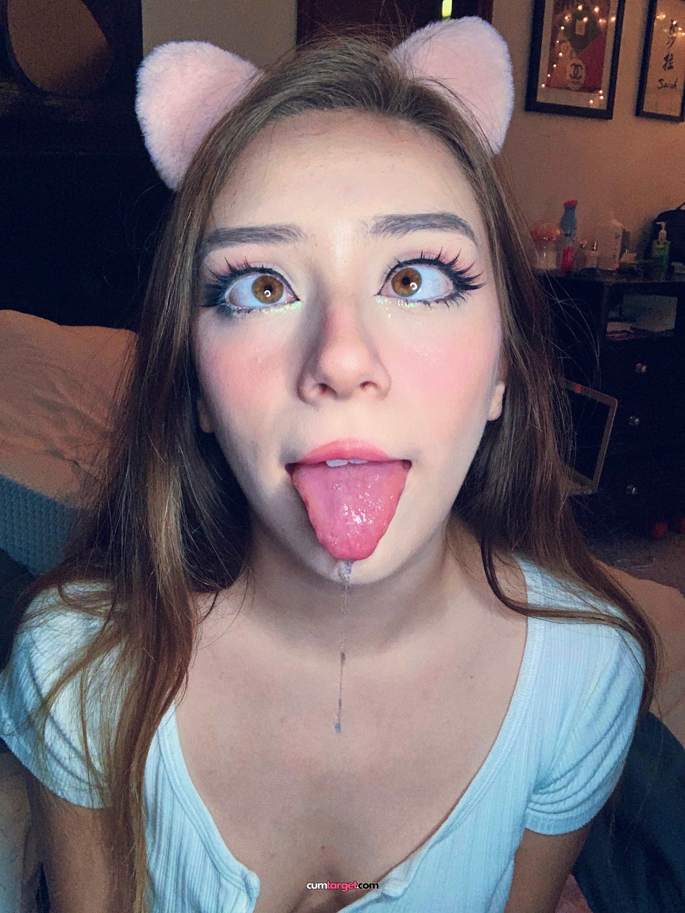 Cum target Finish on Playful Woman with Cat Ears