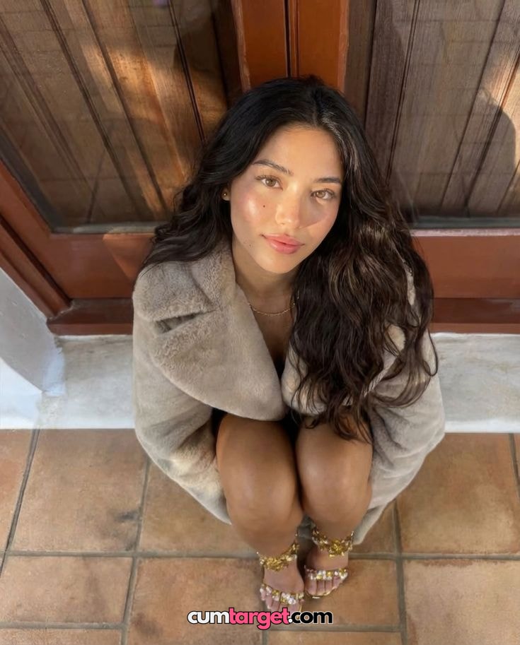 Finish on Spray on Woman Sitting by Wooden Door